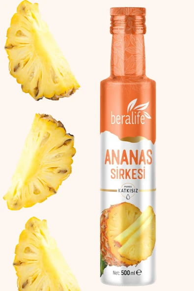 Ananas Sirkesi Doğal Fermantasyon Pineapple Vinegar 500 ml ürün görseli 1
