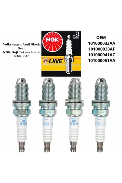 NGK Volkswagen Polo Classic Buji Seti 1.6 Motor Ngk 1996-2001 ürün görseli 1
