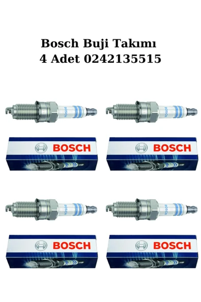 Bosch Fiat Siena 1.2 Buji Seti Bosch 2000-2002 ürün görseli 1