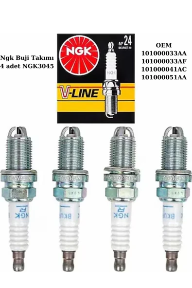 NGK Volkswagen Passat B6 1.6  Motor Buji Seti Ngk 2005-2010 ürün görseli 1
