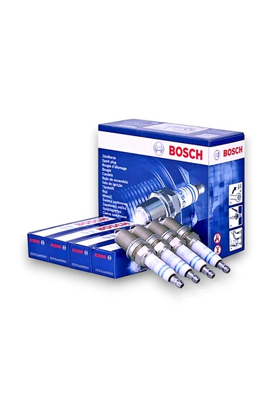 Bosch Volkswagen Passat CC İridyum Ateşleme Buji Seti 1.4 TSI 160 Beygir 4 Adet 2012-2016 BOSCH ürün görseli 1