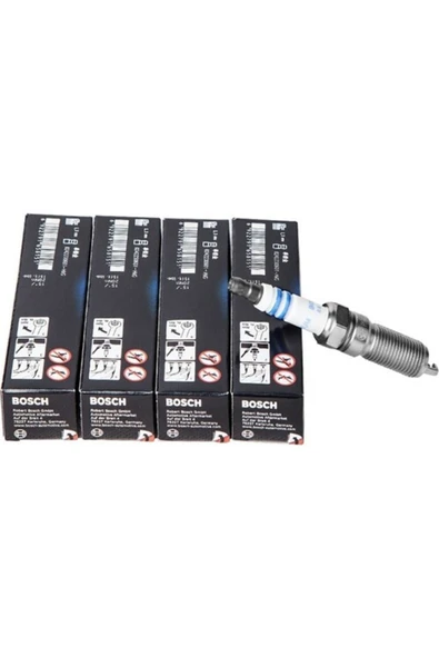 Bosch Ateşleme Bujisi Platin Set Fr7hpp33+ 1.0mm ürün görseli 1