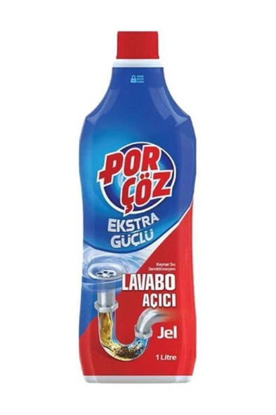 Porçöz Porcoz Lavabo Acıcı Jel 1000 ml ürün görseli 1