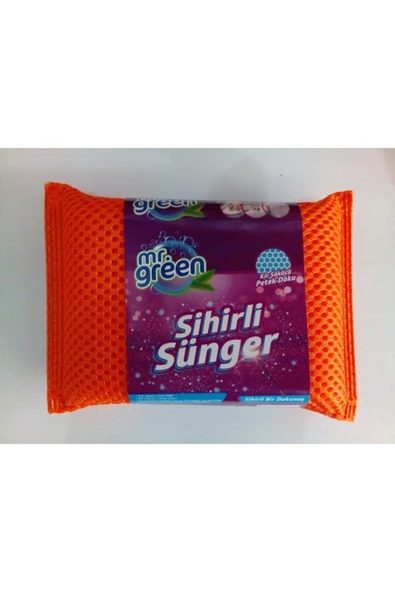 DR Sihirli Sünger Mr. Green Bulaşık Süngeri ürün görseli 1