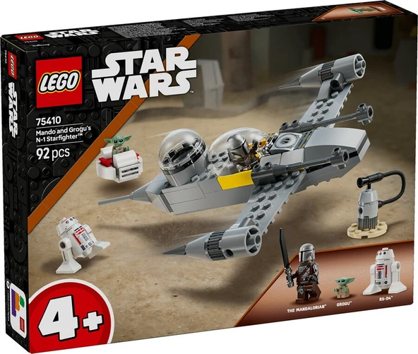 Lego Star Wars Mando ve Grogu'nun N-1 Starfighter™’ı 75410 ürün görseli 1