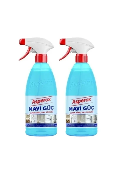 ASPEROX Ultra Mavi Güç Kireç Ve Pas Sökücü 1lt X2 Adet ürün görseli 1
