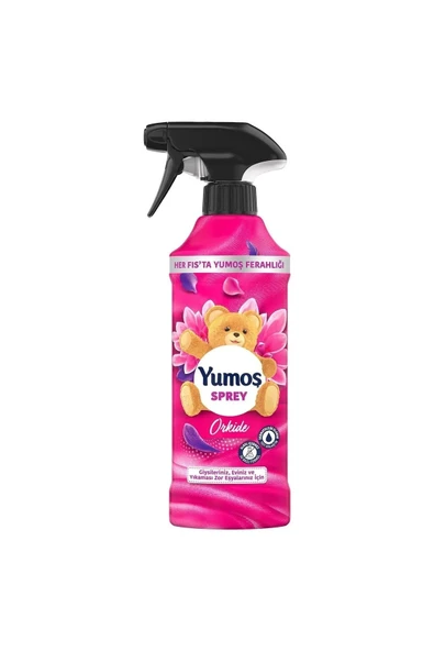 Yumoş Yumoş Sprey 450ML Çamaşır ve Oda Parfümü Orkide ürün görseli 1