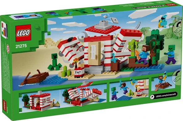 Lego Minecraft TNT Büyük Orman Evi 21275 ürün görseli 1