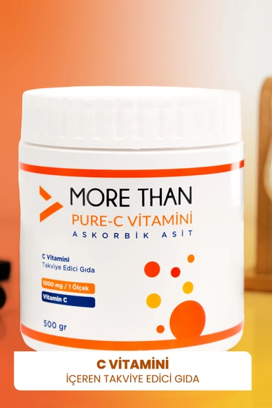 Pure C Vitamini (ASCORBİC ACİD) 500 gr - Resim 4