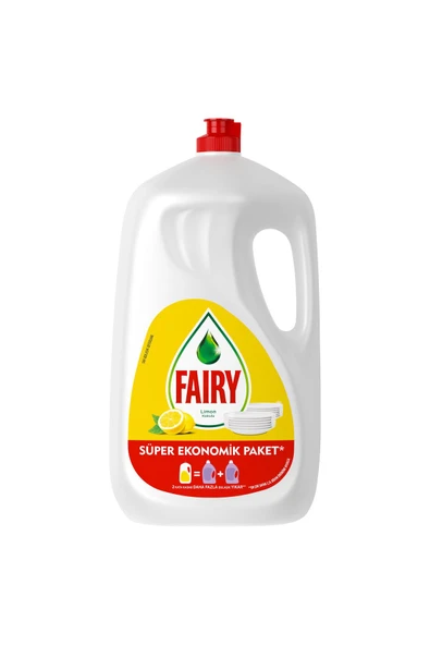 Fairy Sıvı Bulaşık Deterjanı Limon Kokulu Süper Ekonomik Paket 2.6 L 2 ADET ürün görseli 1