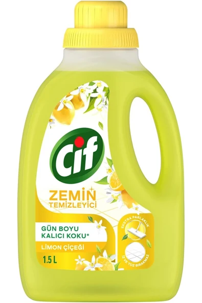 Cif Zemin Temizleyici Limon Çiçeği 1500 ml ürün görseli 1