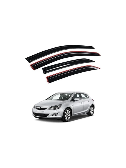 Opel Astra J Hb 2009-2017 Uyumlu Mugen Tip 4 Lü Cam Rüzgarlığı ürün görseli 1