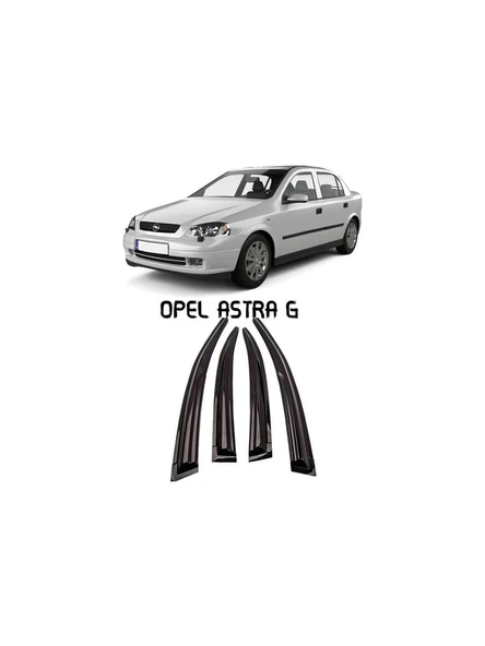 Opel Astra G 1998-2007 Uyumlu Mugen Tip 4 Lü Cam Rüzgarlığı ürün görseli 1