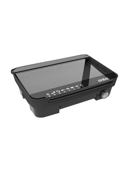 Sinbo SBG-7118 2200 W Cam Kapaklı Izgara ürün görseli 1
