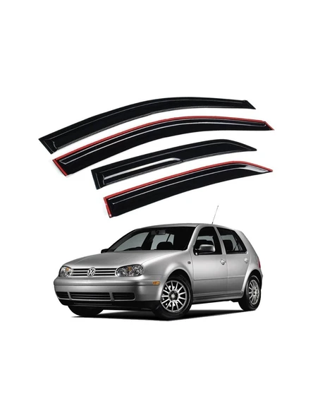 Volkswagen Golf 4 Uyumlu Mugen Tip 4 Lü Cam Rüzgarlığı ürün görseli 1