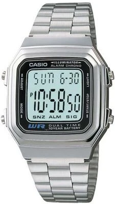 CASIO A178WA-1ADF ERKEK KOL SAATİ ürün görseli 1