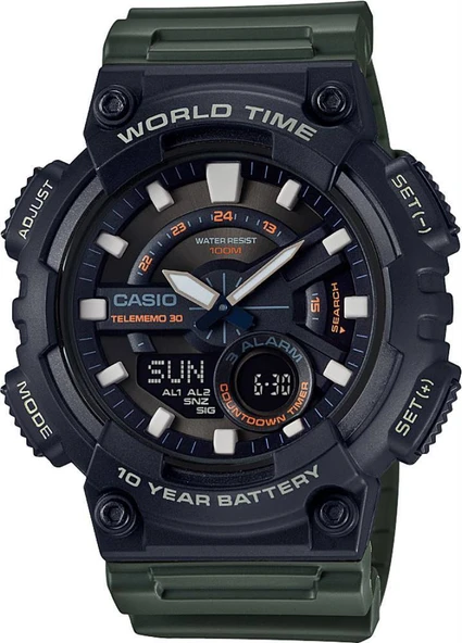 CASIO AEQ-110W-3AVDF ERKEK KOL SAATİ ürün görseli 1