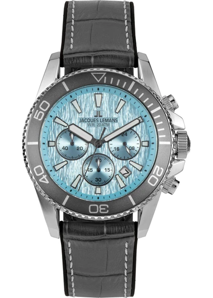 JACQUES LEMANS 1-2206E LIVERPOOL DIVER ERKEK KOL SAATİ ürün görseli 1