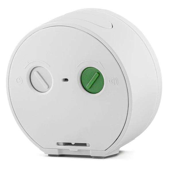 BRAUN BC12W BEYAZ KLASİK ANALOG ALARMLI MASA SAATİ ürün görseli 1