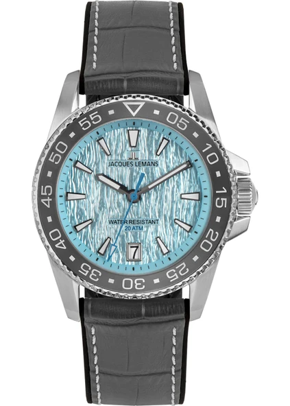 JACQUES LEMANS 1-2205F LIVERPOOL DIVER ERKEK KOL SAATİ ürün görseli 1