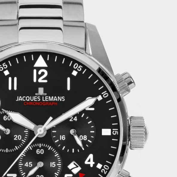 JACQUES LEMANS BARCELONA 42-2C ERKEK KOL SAATİ - Resim 4