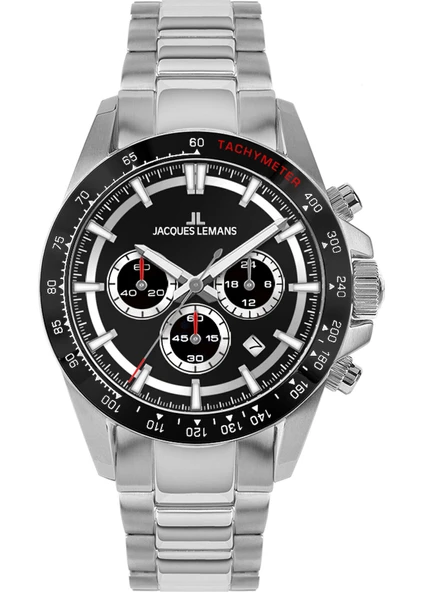 JACQUES LEMANS 1-2207A LIVERPOOL CHRONOGRAPH ERKEK KOL SAATİ ürün görseli 1