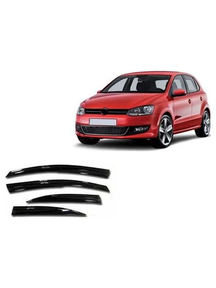 Vw Polo 6j 2014-2018 Uyumlu Mugen Tip 4 Lü Cam Rüzgarlığı ürün görseli 1