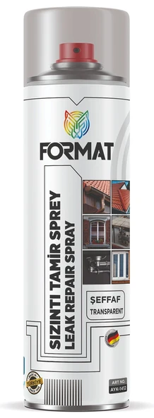 Format Sızıntı İzolasyon Tamir Spreyi Şeffaf 500 ML ürün görseli 1