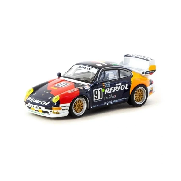 Tarmac Works X Schuco Porsche 911 GT2 1/64 Model Araba ürün görseli 1