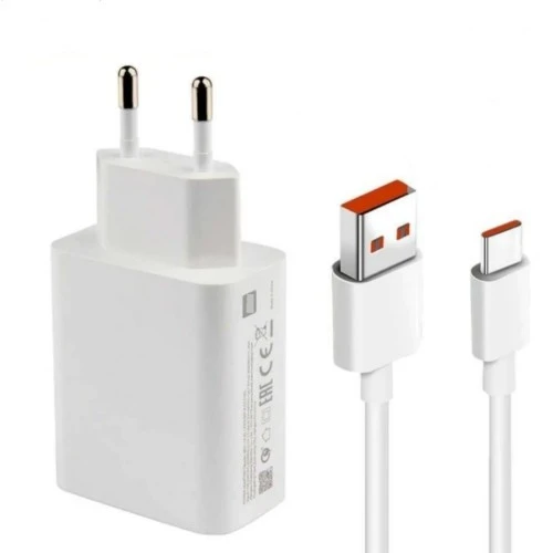 Xiaomi 33W Type-C Turbo Şarj Aleti Başlık ve Kablo Seti ürün görseli 1