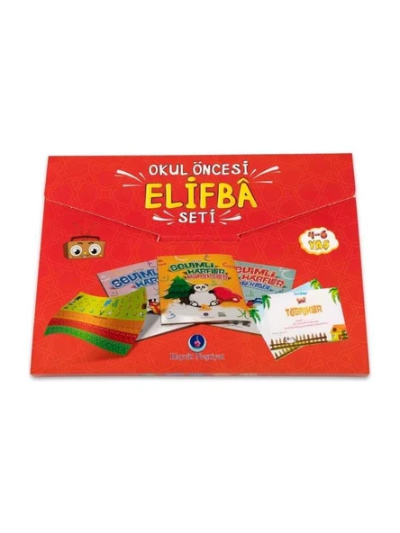 Hayrat Neşriyat Okul Öncesi Sevimli Elifba Seti ürün görseli 1