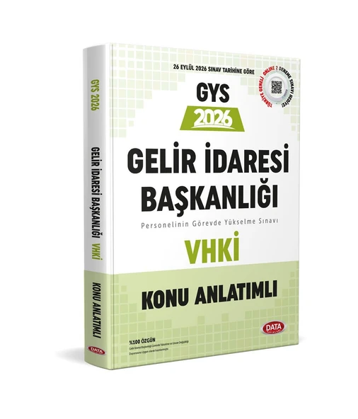 Gelir İdaresi Başkanlığı Unvan Değişikliği Sınavı Konu Anlatımlı Data Yayınları ürün görseli 1