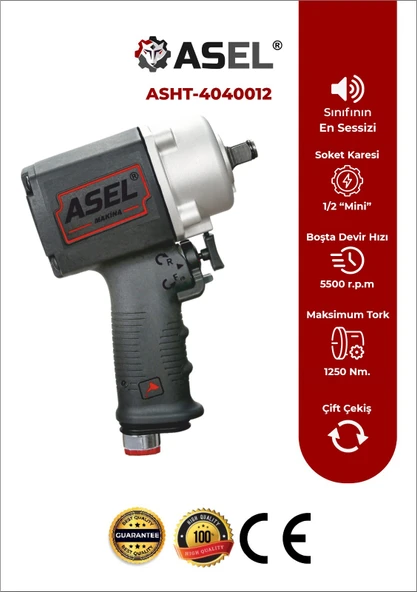 Havalı Somun Sökme - Sıkma - ASHT-40412 - Resim 2