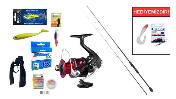 Daiwa RX Lure Game BF 2.70m&Shimano Sienna 4000 FG Spin Seti ürün görseli 1