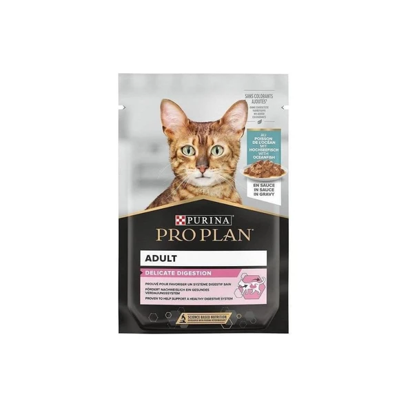 ProPlan Delicate Okyanus Balıklı Pouch Kedi Konservesi 85 Gr ürün görseli 1