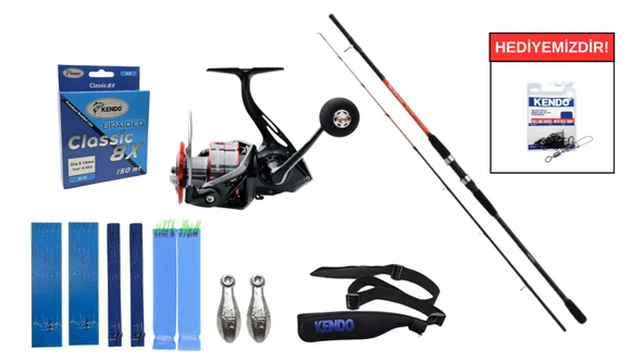 Shimano Sonora Boat Quiver 180 cm&Ryuji Raptor 6000D Tekne Seti ürün görseli 1