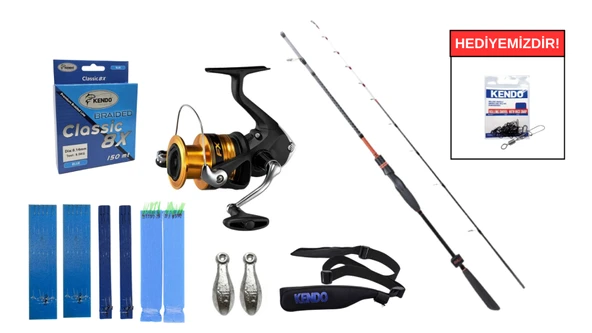 Ryuji Spectra SP 1.85m&Shimano FX 4000 FC Tekne Seti ürün görseli 1