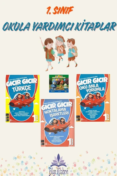 1. Sınıf Maarif Modeli Gıcır Gıcır Türkçe +Oku Anla Yorumla + Noktalama İşaretleri ürün görseli 1