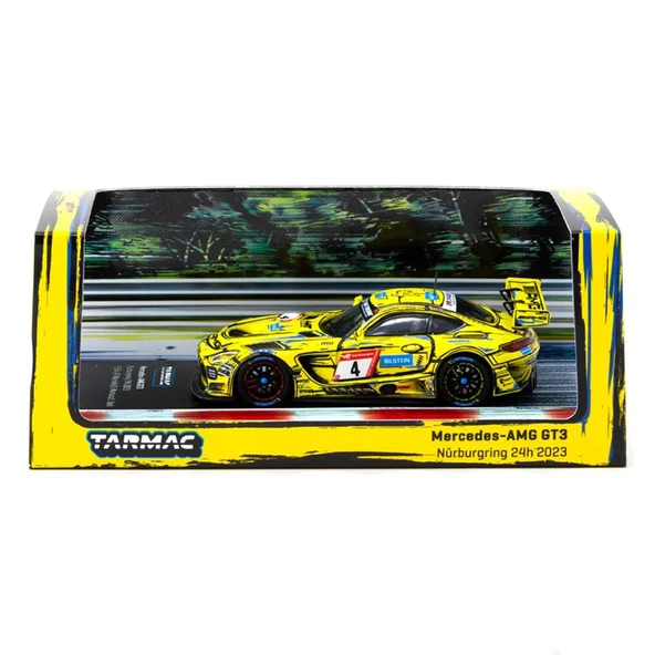 Tarmac Works Mercedes-AMG GT3 Nürburgring 24h 2020 1/64 Model Araba ürün görseli 1