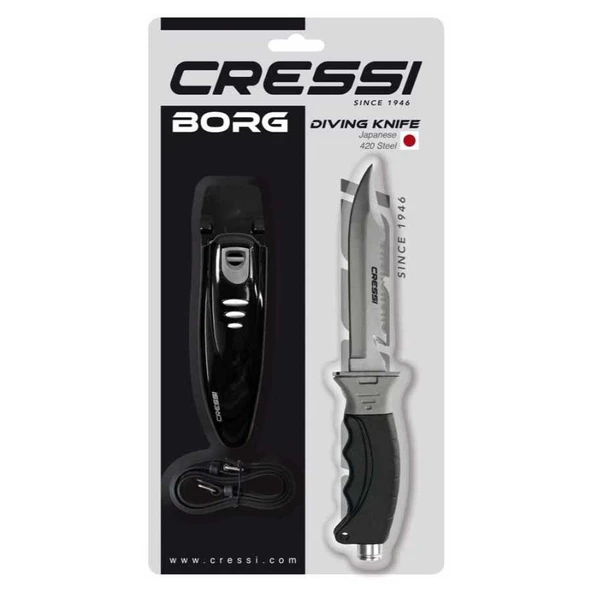 Cressi Borg Dalış Bıçağı  Standart 26.5CM - Resim 5