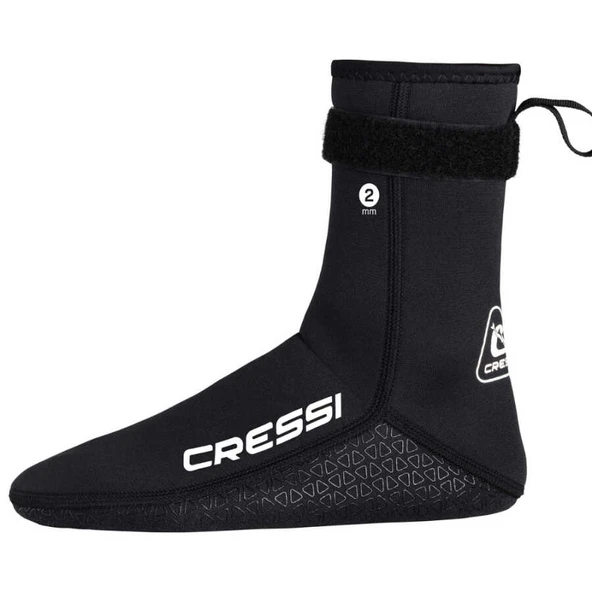 Cressi Guardian MidHing Dalış Çorabı  BLACK 2MM - XS ürün görseli 1