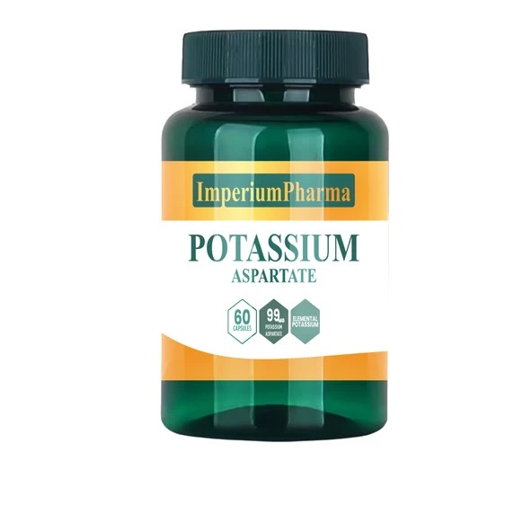 ImperiumPharma Potassium Aspartate 99 mg 60 Capsules ürün görseli 1