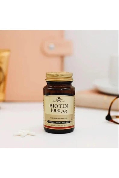 Solgar Biotin 1000 Mcg 50 Kapsül - Resim 3