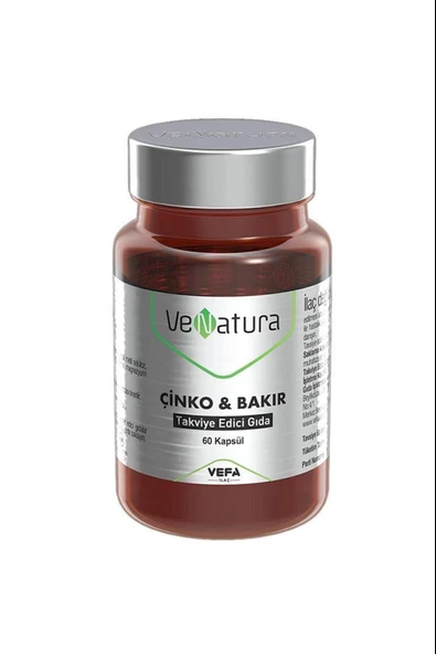 Venatura Çinko & Bakır 60 Kapsül ürün görseli 1