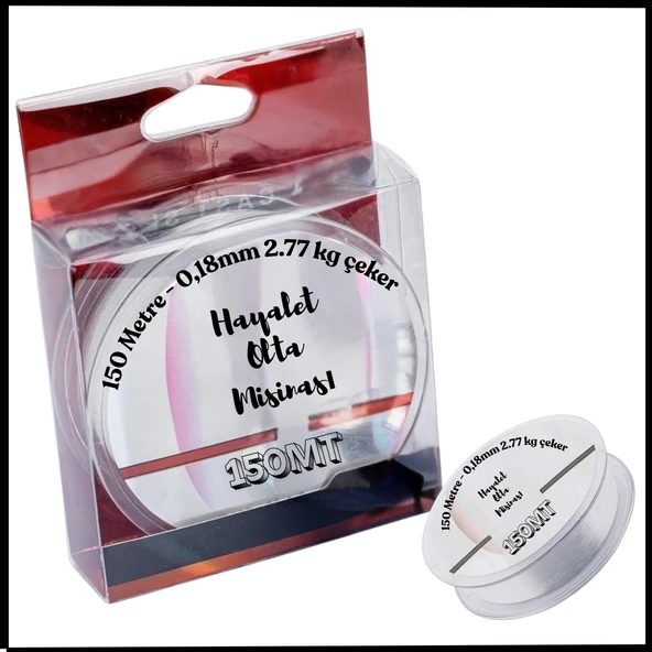 Uyguna-Yakala 150 Metre - 0,18mm Hayalet Olta Misinası - INA.075 ürün görseli 1