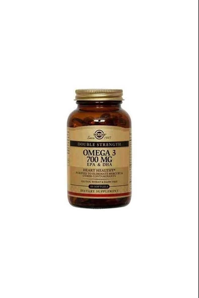 Solgar Omega 3 700 mg 60 Softgel ürün görseli 1