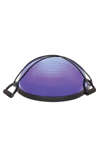 Triathlon Yarım Denge Topu Bosu Ball 46cm T181/mor ürün görseli 1