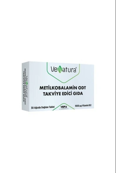 Venatura Vitamin B12 Metilkobalamin ODT 30 Tablet ürün görseli 1