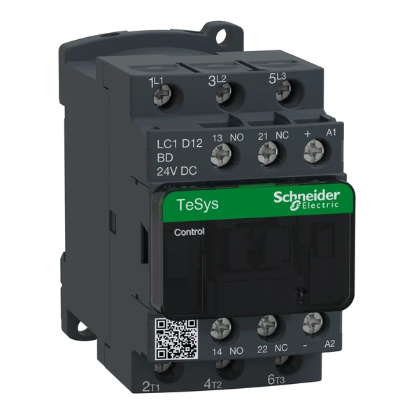 Schneider Electric LC1D12BD 12A 24V DC Kontaktör ürün görseli 1