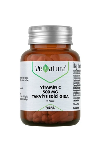 Venatura Vitamin C 500 mg 60 Kapsül ürün görseli 1